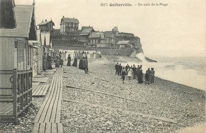 / CPA FRANCE 76 "Quiberville, un coin de la plage "