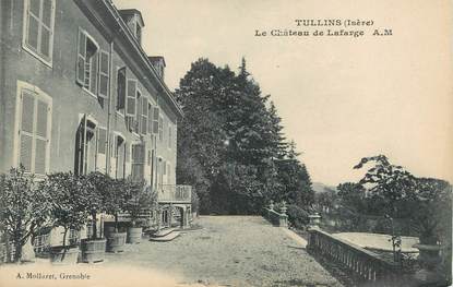 / CPA FRANCE 38 "Tullins, le château de Lafarge"
