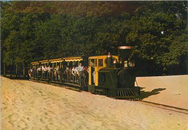 / CPSM FRANCE 60 "Ermenonville, Mer de Sable, centre attractif Jean Richard" / TRAIN