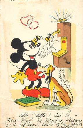 CPA ILLUSTRATEUR  DISNEY / MICKEY