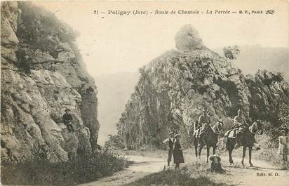 Poligny, rte de Chamole / CHEVAL