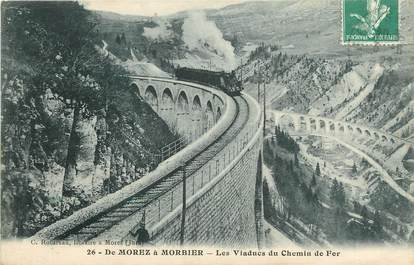 de Morez à Morbier, le viaduc TRAIN / CHEMIN DE FER