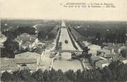 30 Gard CPA FRANCE 30  "Aigues Mortes, le Canal de Beaucaire"