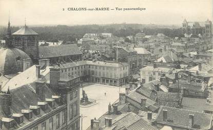 / CPA FRANCE 51 "Chalons sur Marne, vue panoramique"