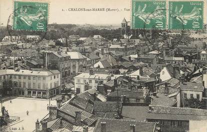 / CPA FRANCE 51 "Chalons sur Marne,  vue générale"