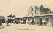 51 Marne / CPA FRANCE 51 "Chalons sur Marne, la gare"