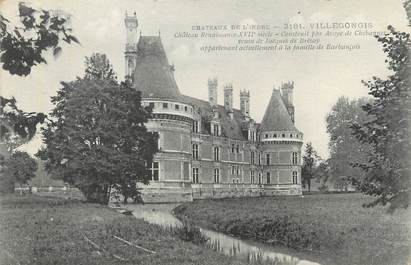 / CPA FRANCE 36 "Villegongis, château"