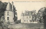 36 Indre / CPA FRANCE 36 "Varennes sur Fouzon, château de la Borde"