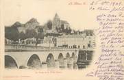 36 Indre / CPA FRANCE 36 "Le Blanc, le pont et la ville haute"