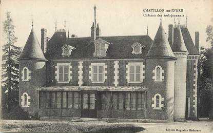 / CPA FRANCE 36 "Chatillon sur Indre, château des Aulxjoannais"