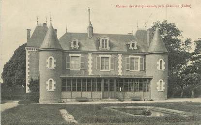 / CPA FRANCE 36 "Château des Aulxjouannais près Châtillon"
