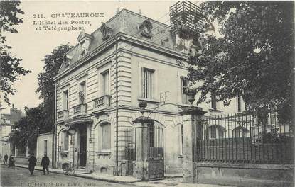 / CPA FRANCE 36 "Chateauroux, l'hôtel des postes et télégraphes"