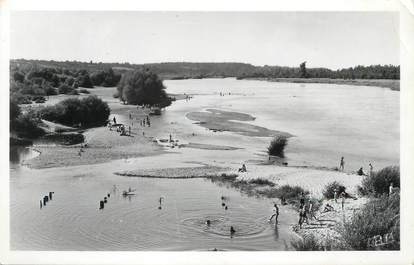 / CPSM FRANCE 45 "Chatillon sur Loire, vue de plage"