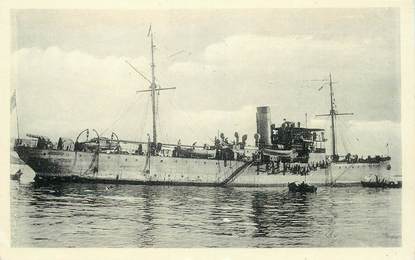 CPA BATEAU GUERRE "Ville d'Ys"