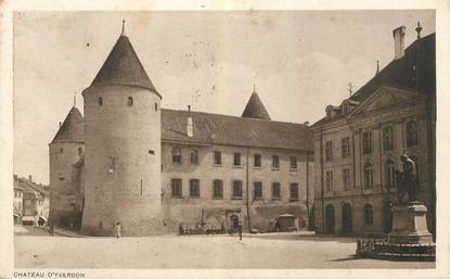 CPA SUISSE "Chateau d'Yverdon"