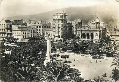 CPSM ALGERIE  "  Oran, la place du Marchal Foch"
