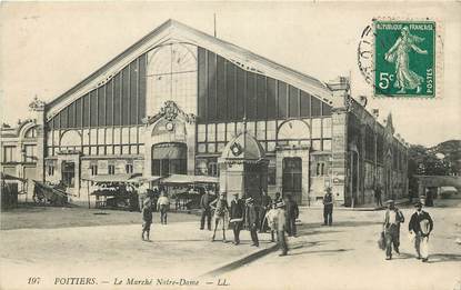 Poitiers, le marché Notre Dame