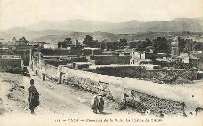 CPA MAROC "Taza, chaine de l'Atlas"