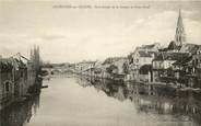 36 Indre Argenton sur Creuse, rive droite de la Creuse et pont Neuf