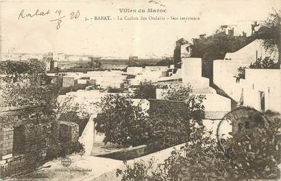 CPA MAROC "Rabat, la casbah des Oudaias"