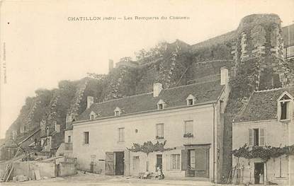 Chatillon, les remparts du chateau