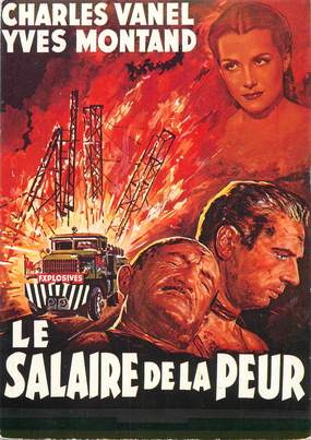  CPSM CINEMA / AFFICHE FILM Le Salaire de la peur