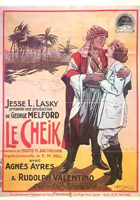  CPSM CINEMA / AFFICHE FILM "Le Cheik"