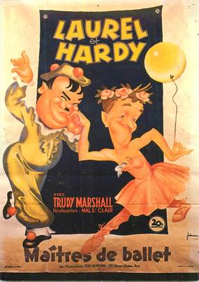  CPSM CINEMA / AFFICHE  FILM "Laurel et Hardy"