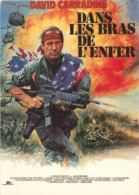  CPSM CINEMA / AFFICHE  FILM " Dans les bras de l'Enfer"