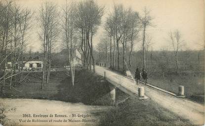 / CPA  FRANCE 35 "Environs de Rennes, Saint Grégoire"