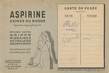  CPSM GUIGNOL / PUBLICITE  AU VERSO  ASPIRINE