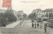 35 Ille Et Vilaine / CPA FRANCE 35 "Rennes, l'avenue de la gare"