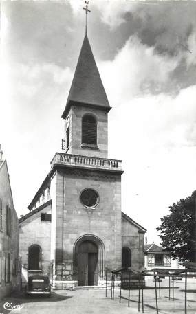 / CPSM FRANCE 95 "Pierrelaye, l'église Saint Jean Baptiste"