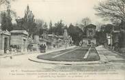 75 Pari / CPA FRANCE 75019 "Paris, Tombeaux historiques, Père Lachaise, allée principale"