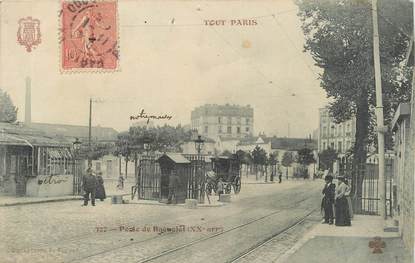 / CPA FRANCE 75020 "Paris, porte de Bagnolet"