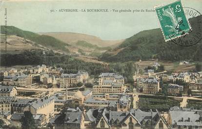 La Bourboule, vue générale prise du Rocher