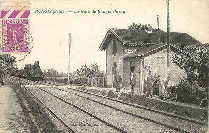 CPA FRANCE 94 "Rungis, la gare" / TRAIN