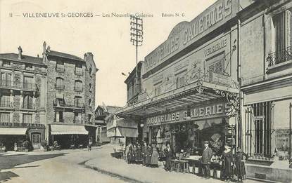 CPA FRANCE 94 "Villeneuve Saint Georges, les nouvelles galeries"