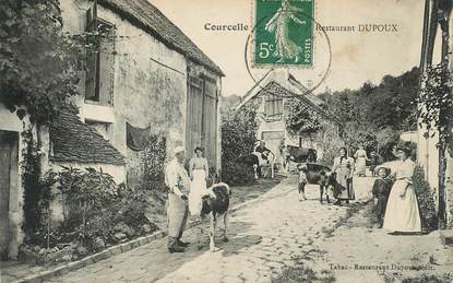 CPA FRANCE 95 "Courcelle, restaurant DUPOUX"