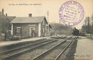 95 Val D'oise CPA FRANCE 95 "La Gare de Santeuil, Le Perchay" / TRAIN