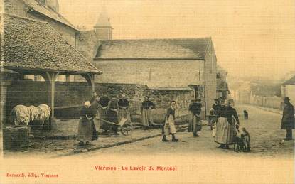 CPA FRANCE 95 "Viarmes, le lavoir du Montcel"