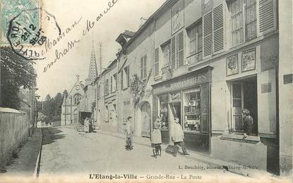 CPA FRANCE 78 "L'Etang la Ville, la grande rue, Epicerie"