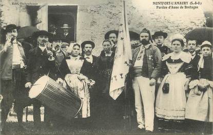 CPA FRANCE 78 "Montfort l'Amaury, Pardon d'Anne de Bretagne"