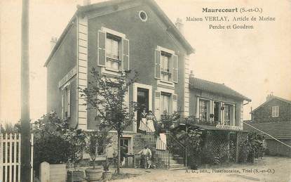 CPA FRANCE 78 "Maurecourt, Maison VERLAY, article de Marine"