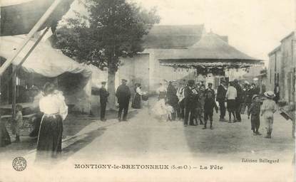 CPA FRANCE 78 "Montigny le Bretonneux, la Fête" / MANÈGE 