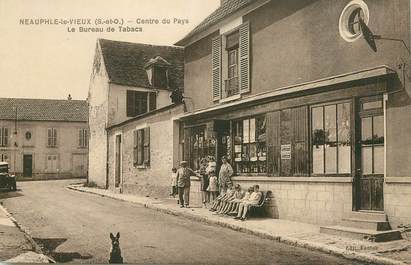 CPA FRANCE 78 "Neauphle le vieux, le bureau de Tabacs"