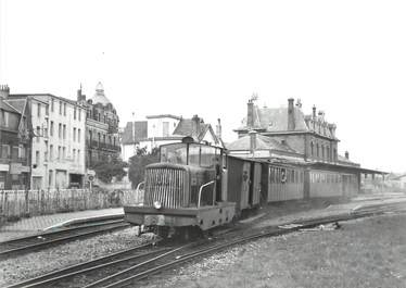 / CPSM FRANCE 62 "Berck, gare" / TRAIN