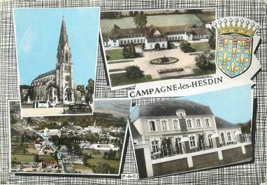 / CPSM FRANCE 62 "Campagne les Hesdin"