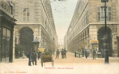 Chambéry, rue des Portiques