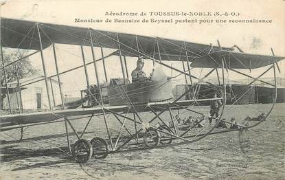 CPA FRANCE 78 "Aérodrome de Toussus le Noble" / AVIATION